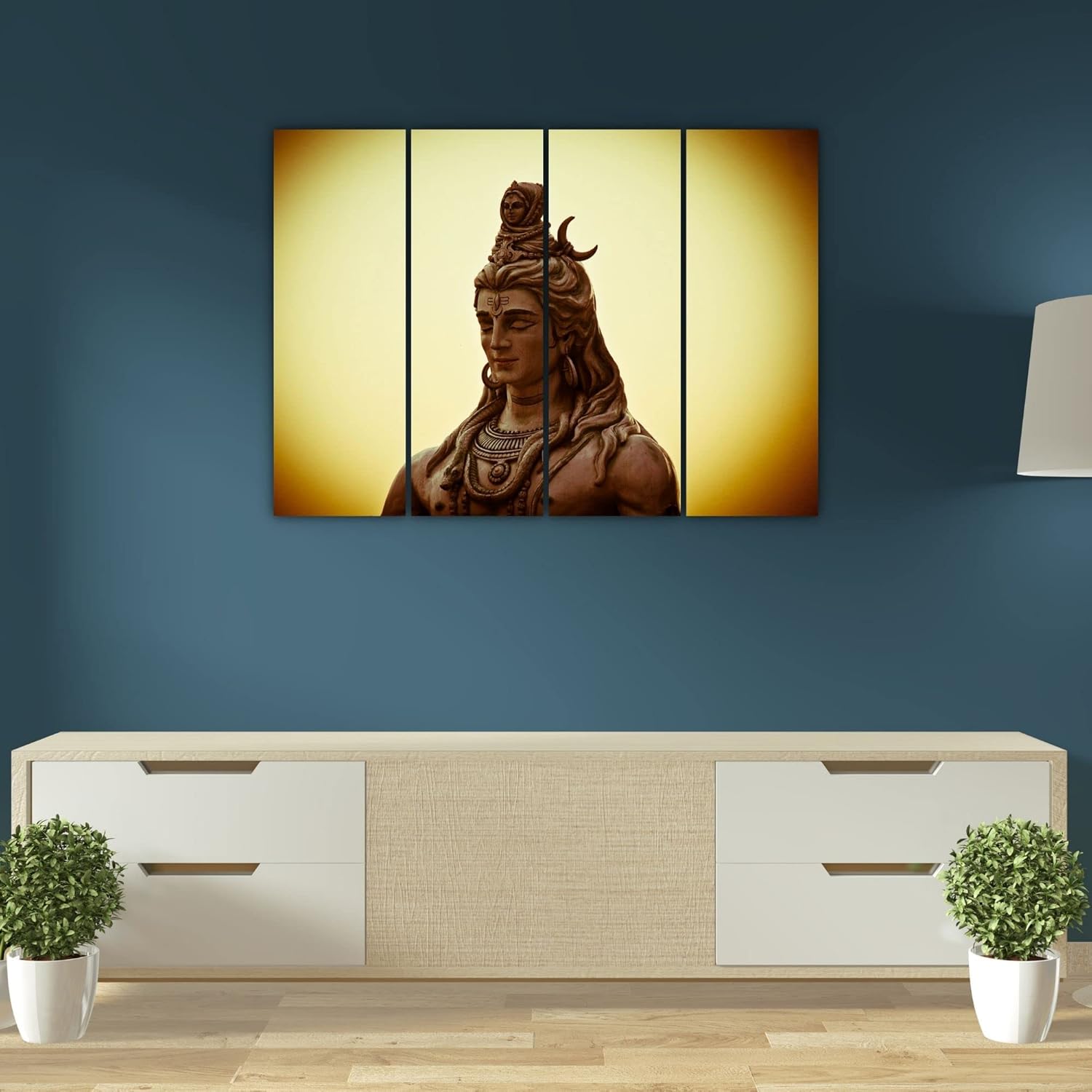inep-b0bbnmzgws-shiva-sational-4-panel-framed-wall-art-featuring-lord-shiva-bust-in-brown-wooden-frames-on-a-living-room-wall.(1).jpg